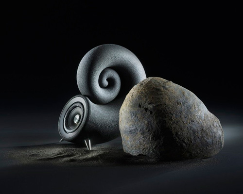DEEPTIME studio turns sand into sound with its 3D sand printed speakers