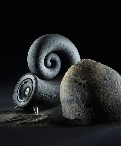 DEEPTIME studio turns sand into sound with its 3D sand printed speakers