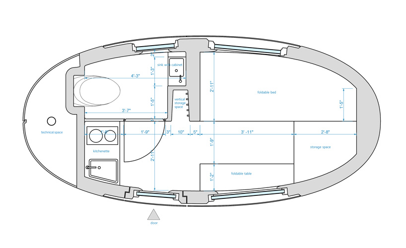 ecocapsule: the self-sustainable micro-home launches in the US designboom