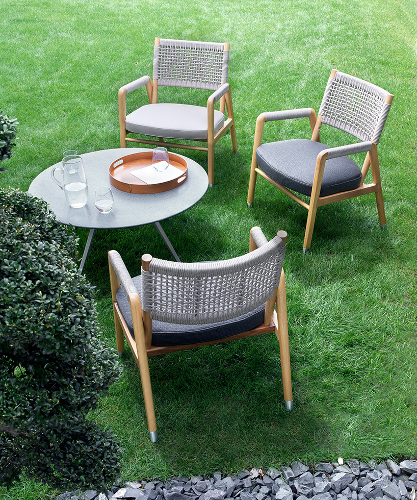 FLEXFORM outdoor collection combines elegance and comfort with durability