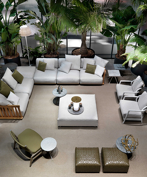 FLEXFORM outdoor collection combines elegance and comfort with durability