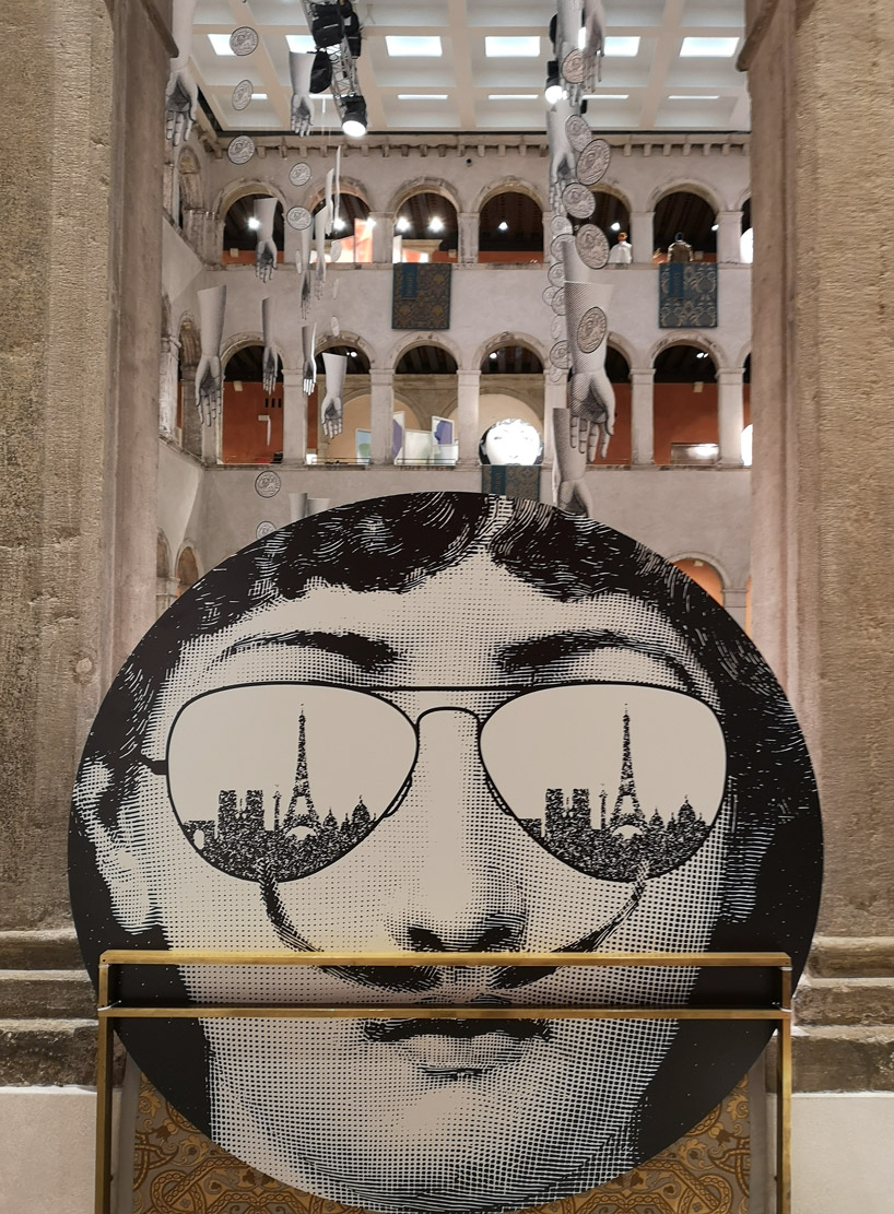 fornasetti's 'rule of dreams' takes over the fondaco dei tedeschi store in venice