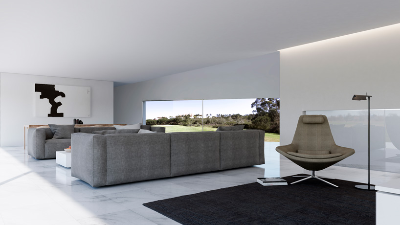 fran silvestre arquitectos roots 'coimbra-steinman house' in the surrounding topography designboom