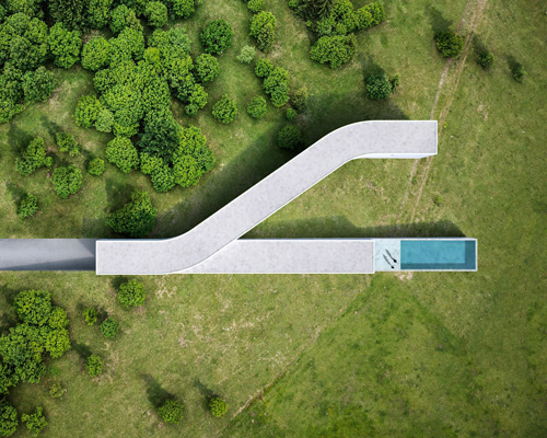 fran silvestre arquitectos roots 'coimbra-steinman house' in the surrounding topography