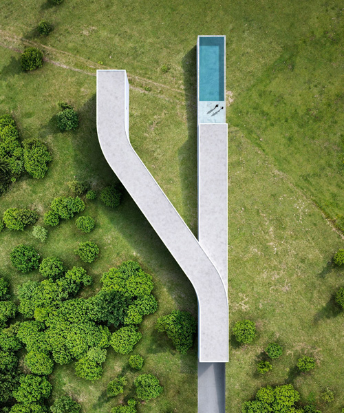 fran silvestre arquitectos roots 'coimbra-steinman house' in the surrounding topography