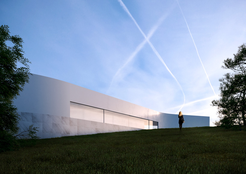 fran silvestre arquitectos roots 'coimbra-steinman house' in the surrounding topography designboom