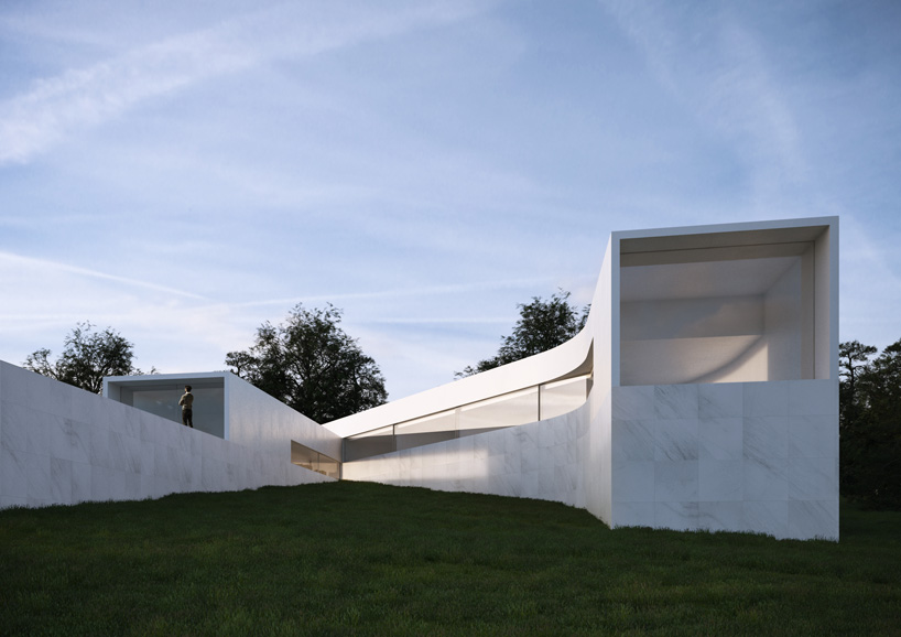 fran silvestre arquitectos roots ‘coimbra-steinman house’ in surrounding topography