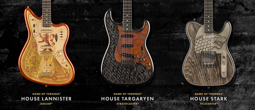 Game of Thrones gitárok a Fendertől