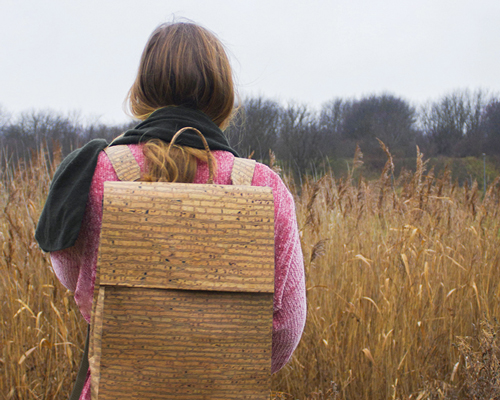 carry your stuff guilt free with this 100% recycled cork backpack