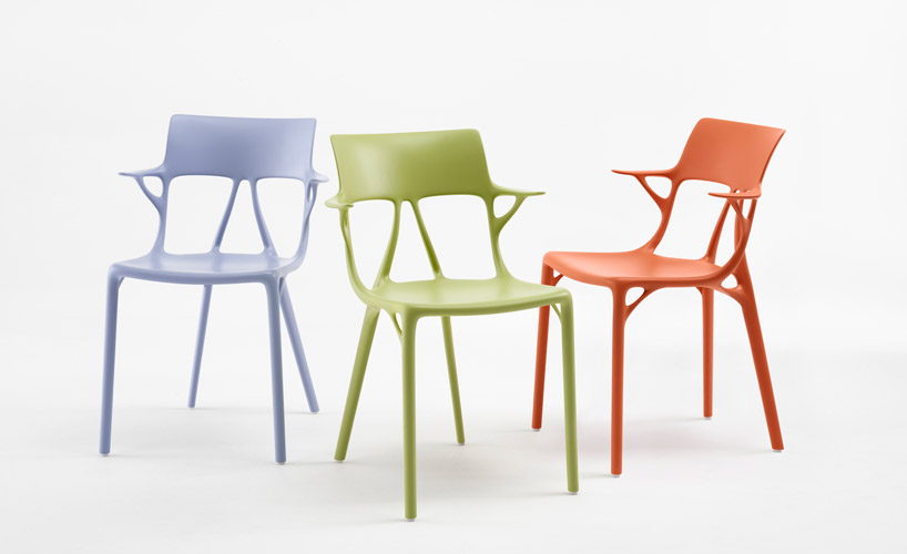 kartell and philippe starck present A.I project at salone del mobile