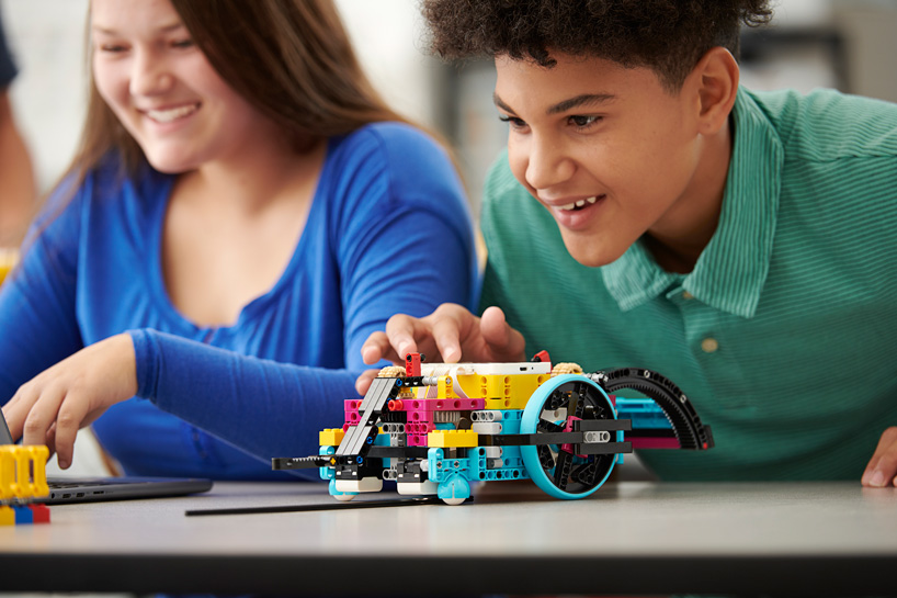 LEGO's break dancing robot could replace pens and paper in schools designboom