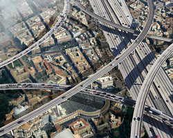 'what if' by m²ft architects superimposes iconic architecture onto the city of rome