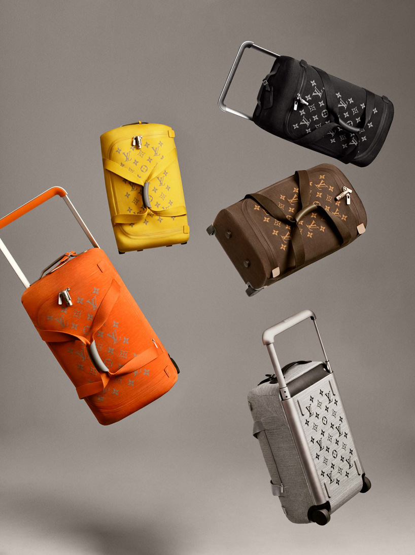 marc newson redesigns iconic louis vuitton luggage using soft