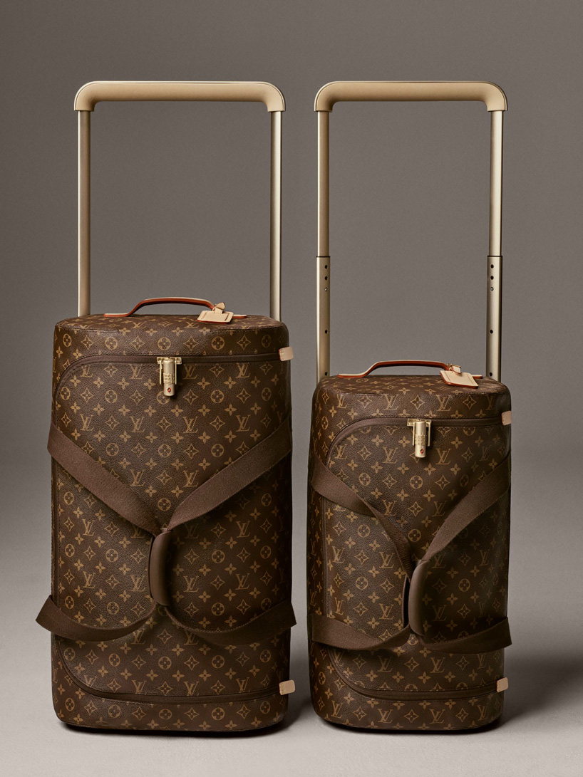 marc newson redesigns iconic louis vuitton luggage using soft