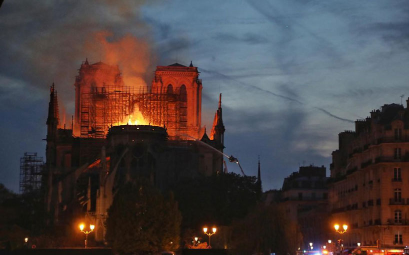 notre dame cathedral to be rebuilt following fire. here is how you can help designboom