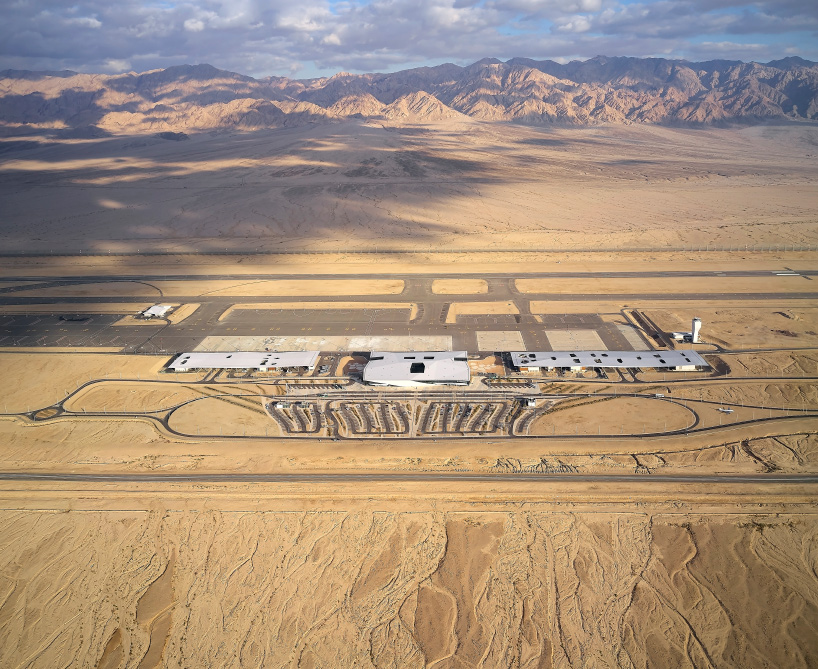 ramon international airport opens in southern israel's negev desert