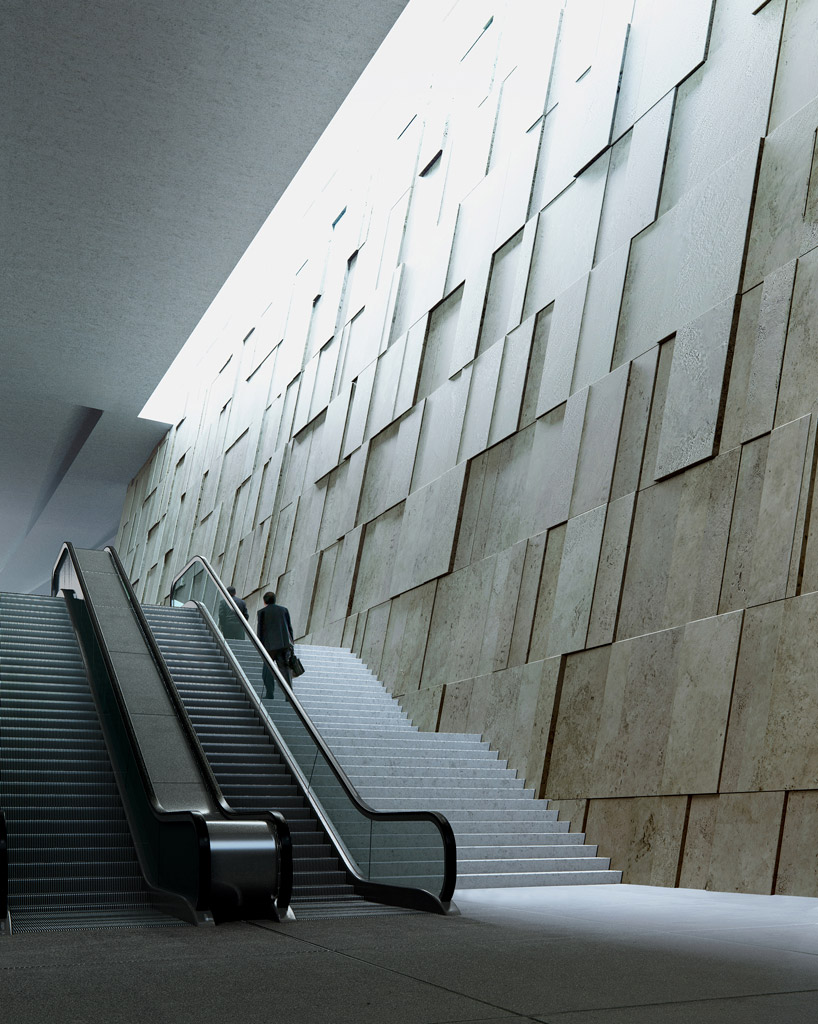 snøhetta spirals staircase into accessible roof for shanghai grand opera house designboom