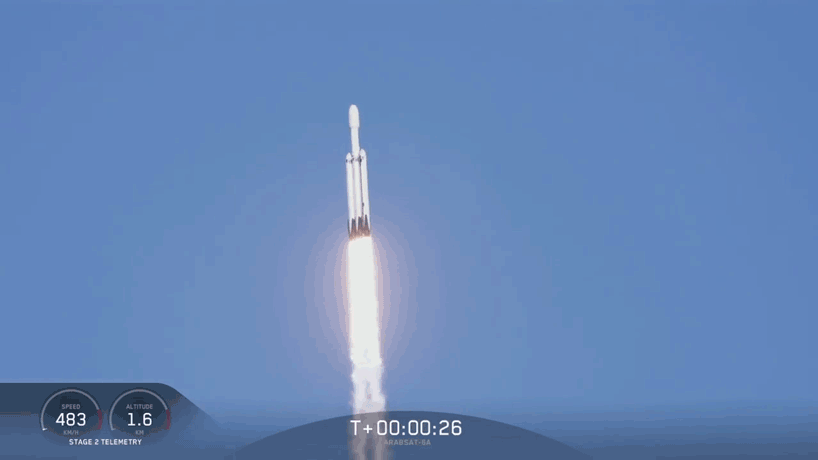 falcon 9 launch gif