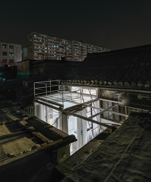 DAGA architects renovates 20 sqm hutong house as transparent box in beijing