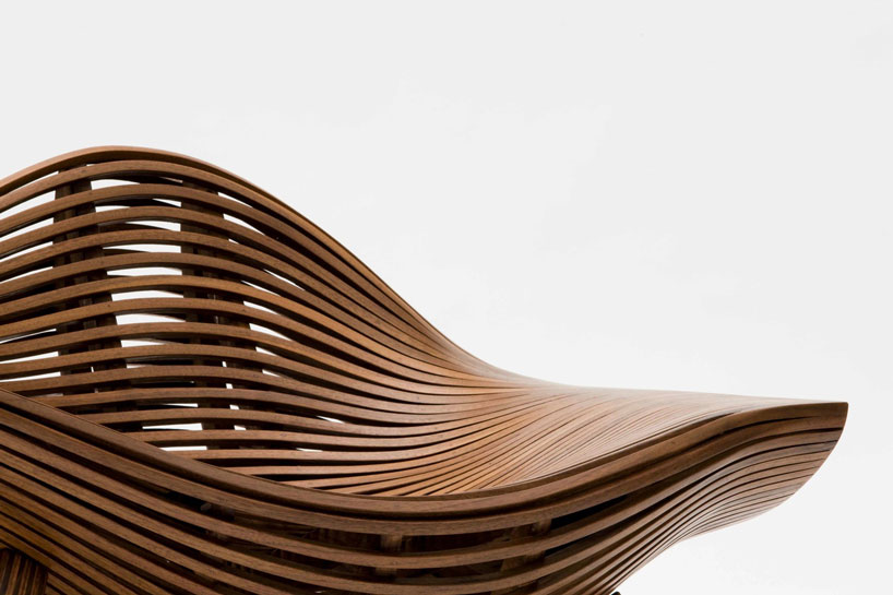 video shows process behind bae se hwa s undulating bentwood furniture