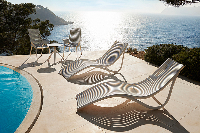 vondom ibiza collection crafted from ocean plastic washed onto the island