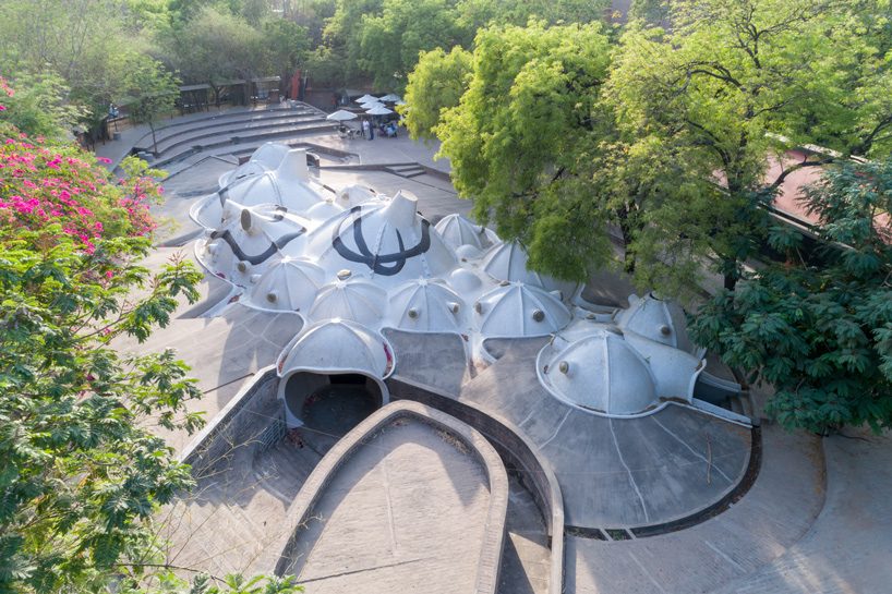 designboom visits balkrishna doshi's first international retrospective at VITRA design museum