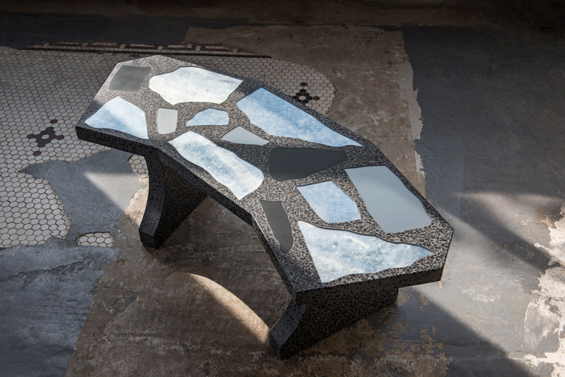 robert sukrachand's 'mirazzo collection' features giant terrazzo surfaces designboom