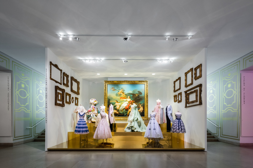 OMA's exhibition design for Dior explores the versatility of craft and  material expression at MOT