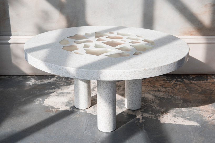 robert sukrachand's 'mirazzo collection' features giant terrazzo surfaces designboom