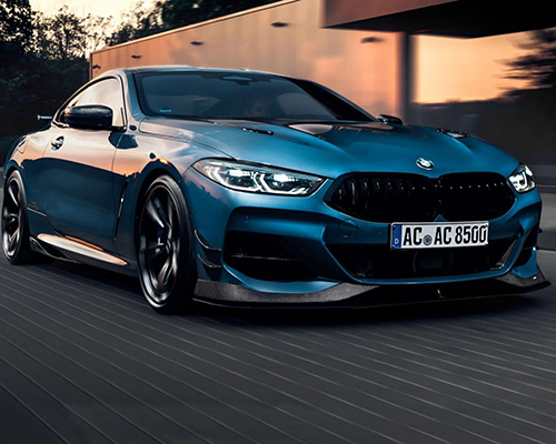 AC schnitzer drops height and adds power with custom BMW 8 series