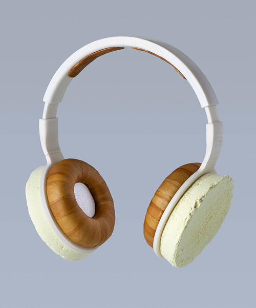 aivan's lab-grown headphones are made from fungus and bioplastics