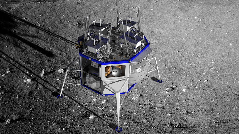 Amazon S Jeff Bezos Unveils Blue Moon Lander And Vision For Space