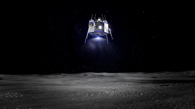 Amazon S Jeff Bezos Unveils Blue Moon Lander And Vision For Space