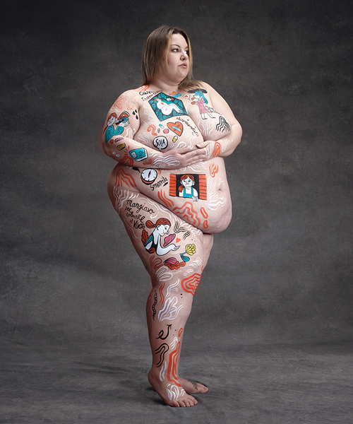 feel the weight of their stories, not bodies, in this beautiful obesity awareness series