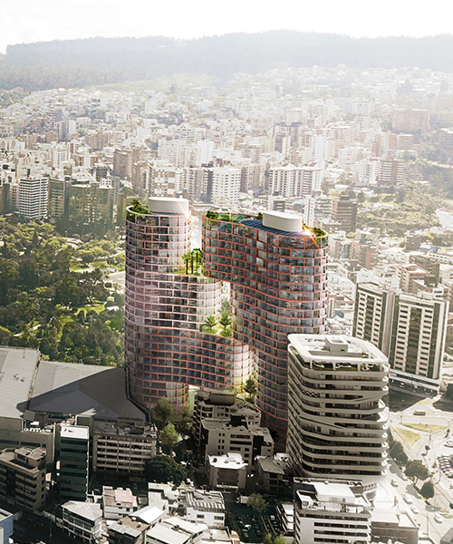 bjarke ingels group announces EPIQ, its second building in quito, ecuador