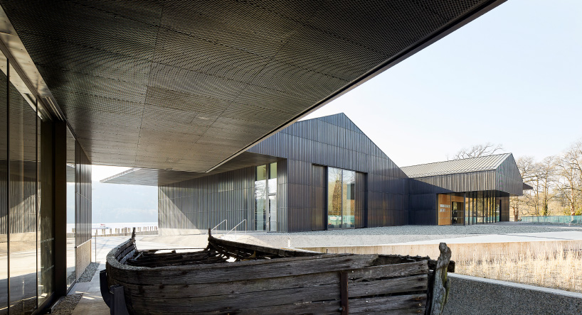 carmody groarke's windermere jetty museum documented by hufton + crow