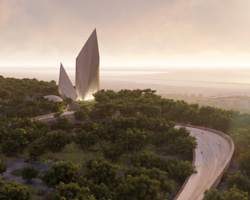 daniel libeskind plans 'ngaren', a museum of humankind in kenya
