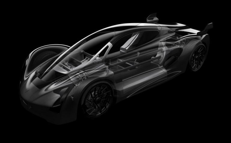 Divergent Debuts Blade The Worlds First 3d Printed Hypercar
