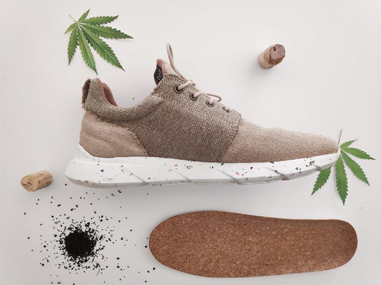 dopekicks are ecofriendly, waterproof sneakers made from hemp