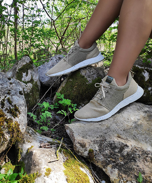 dopekicks are eco-friendly, waterproof sneakers made from hemp