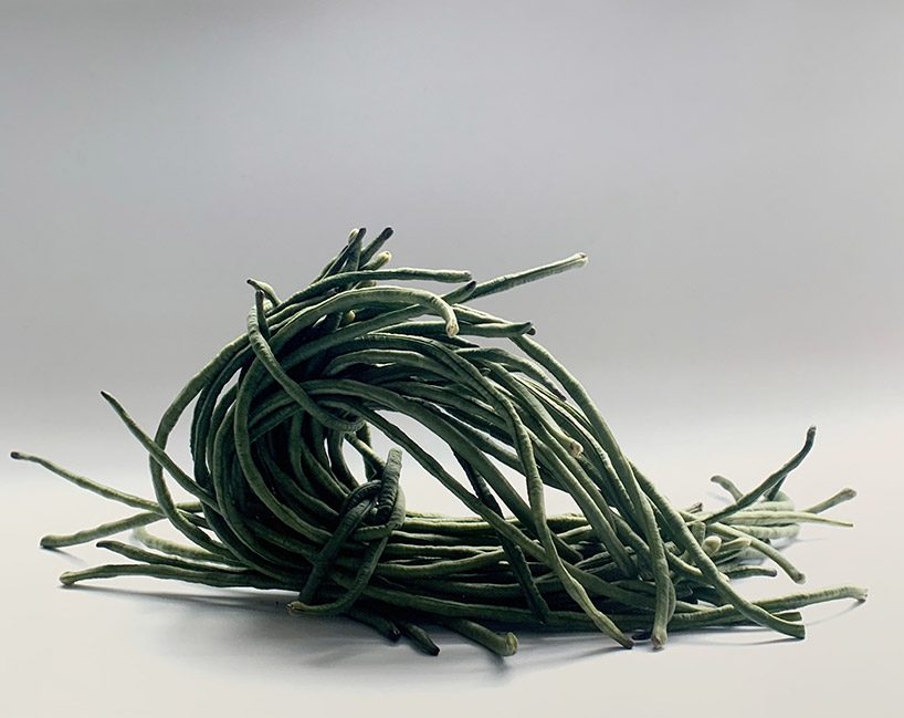 duan jianyu sets poetry aside chinese vegetable-carving at art basel