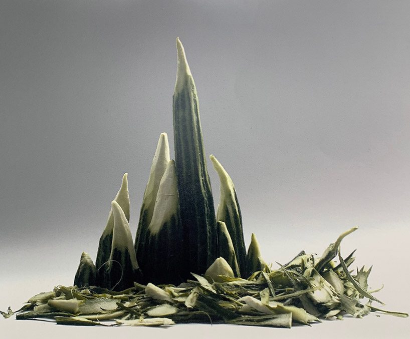 duan jianyu sets poetry aside chinese vegetable-carving at art basel