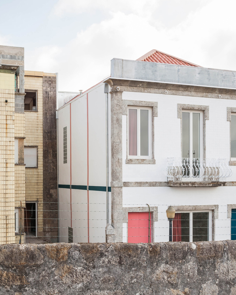  fala atelier renovates 19th-century house in porto with geometric surfaces and patterns