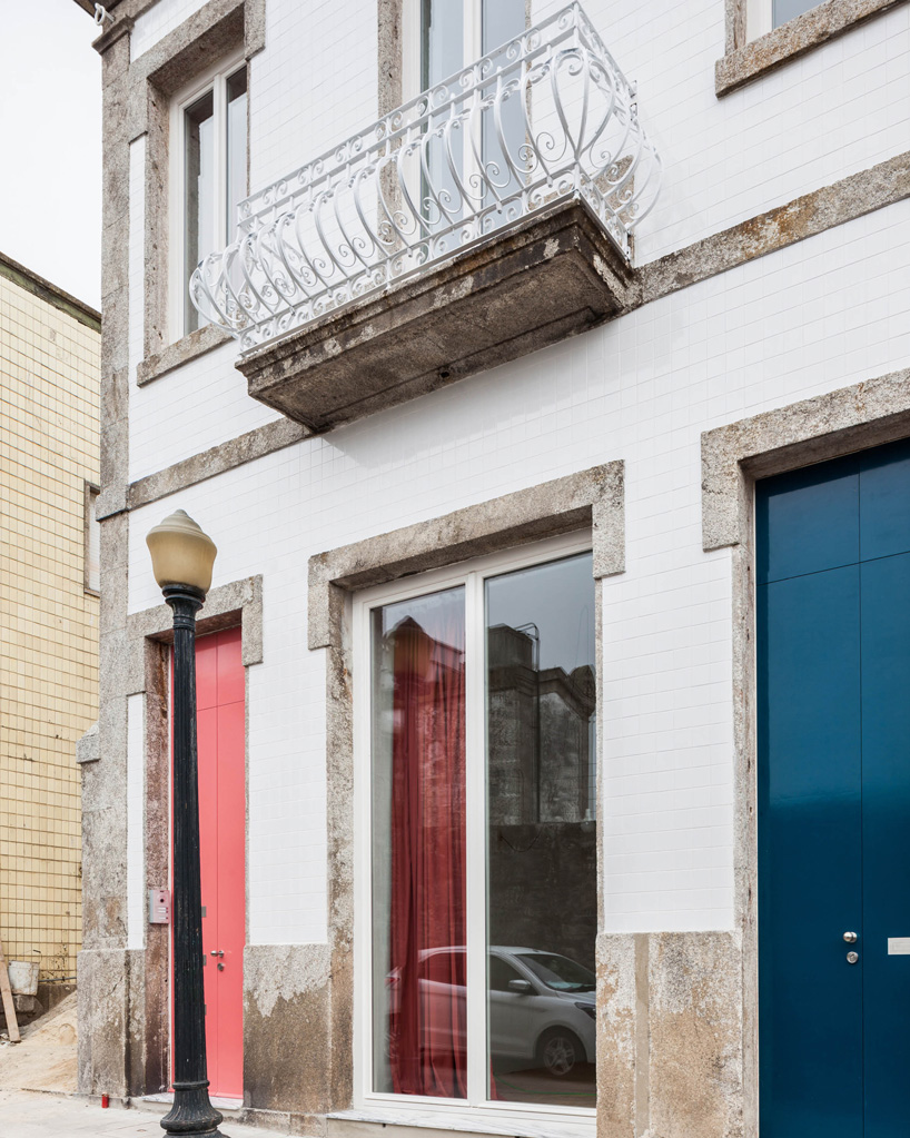  fala atelier renovates 19th-century house in porto with geometric surfaces and patterns