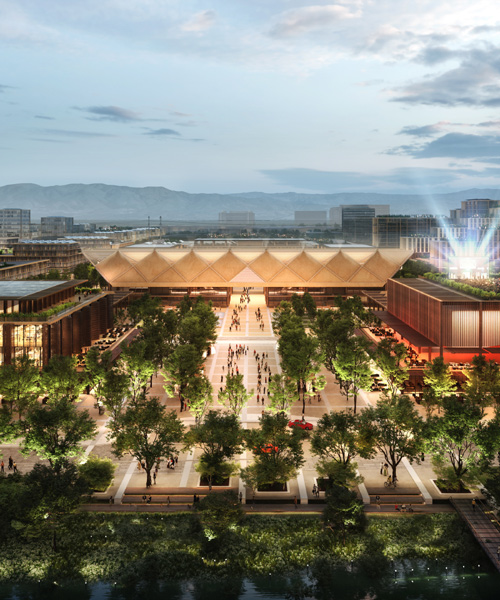 foster + partners masterplans major mixed-use development in silicon valley