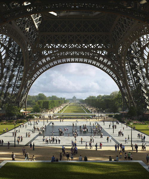 the eiffel tower will soon be surrounded by a giant new park