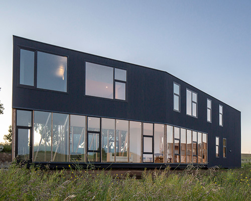 patagonian weather shapes residence designed by ignacio correa in chile