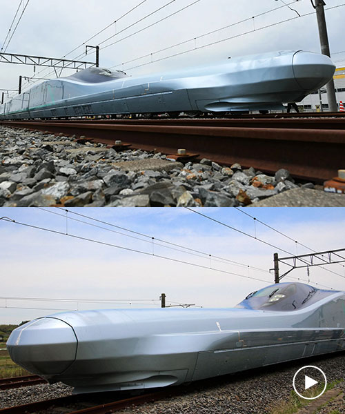 japan unveils world’s fastest bullet train complete with 22-meter nose