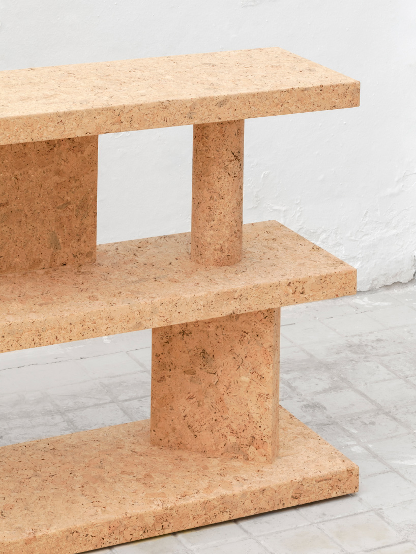 Jasper Morrison S Cork Furniture Collection At New York S Kasmin