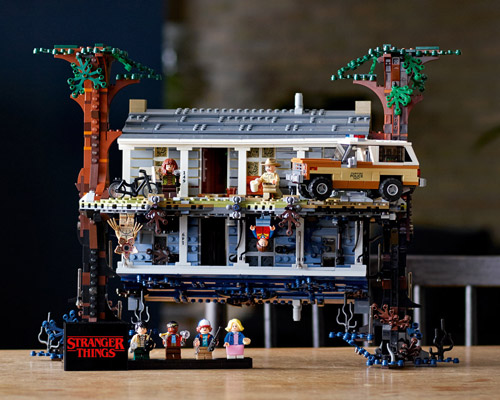 LEGO launches 'stranger things' set which can be flipped over to 'the upside down'